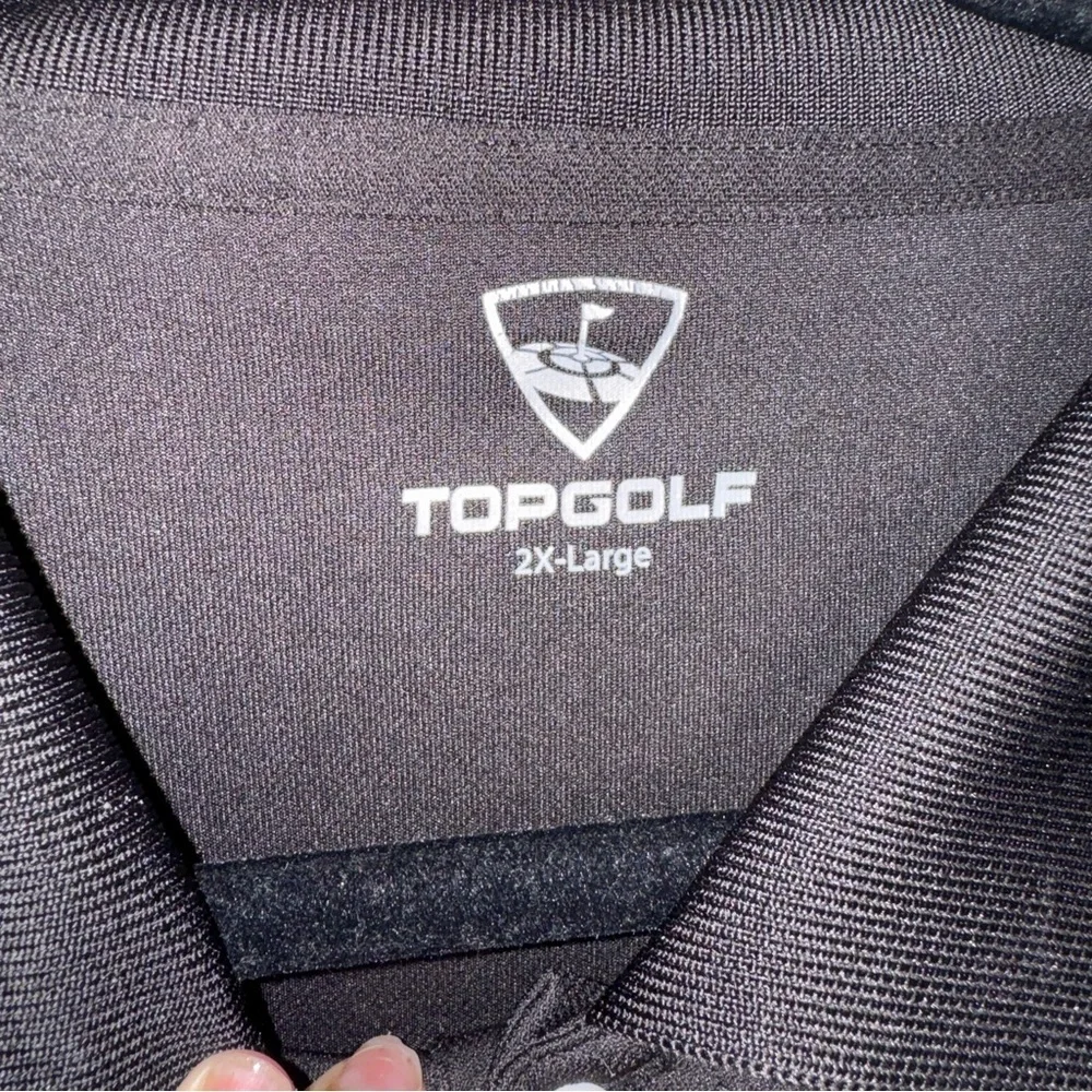 🏌️‍♂️ TOPGOLF Performance Polo Shirt – Black – Men’s 2XL